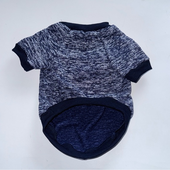 Pet Dog Clothes Knitwear Sweater Soft Thickening Warm Winter Puppy Blue Size M - Picture 2 of 6